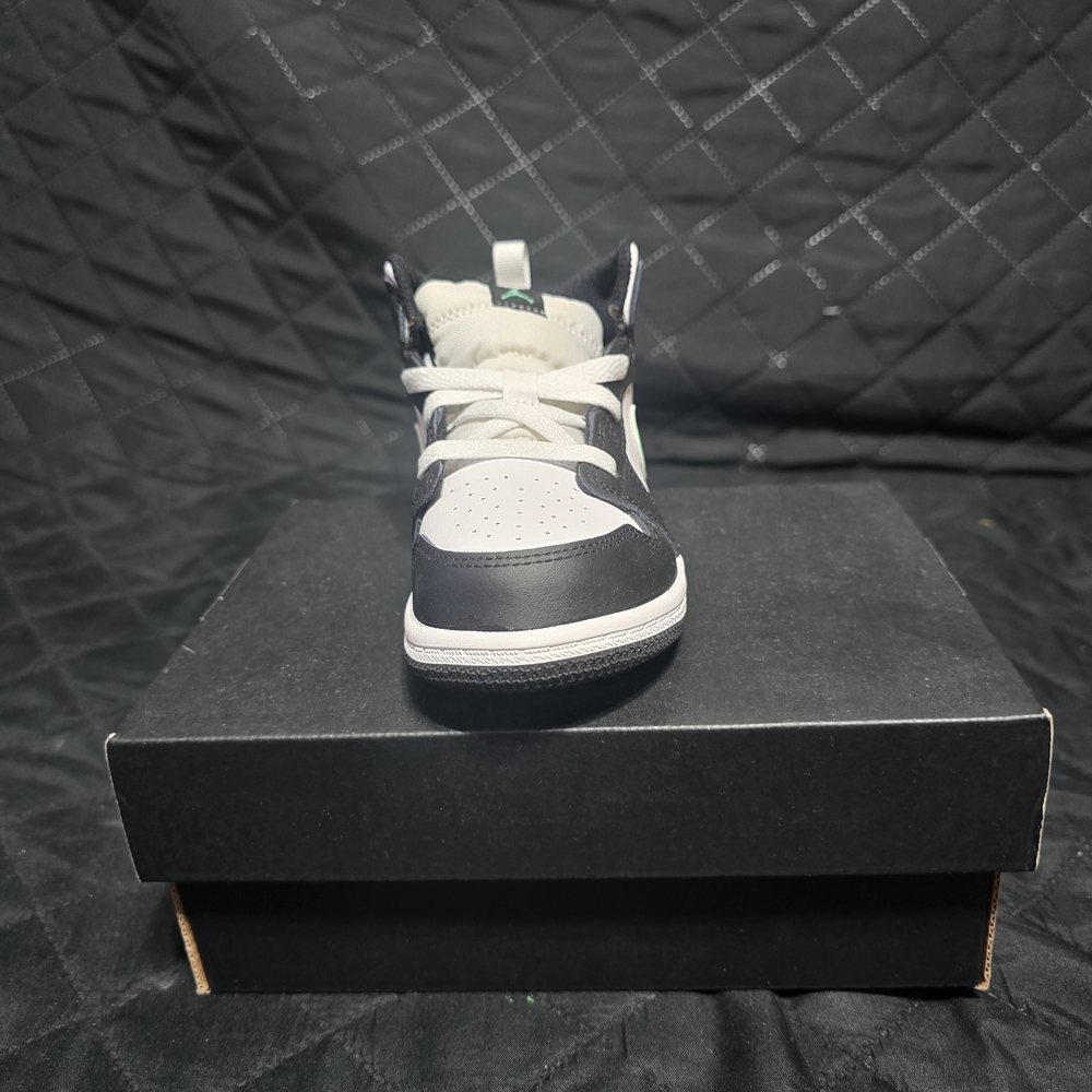 Jordan Kids Black and White Sneakers